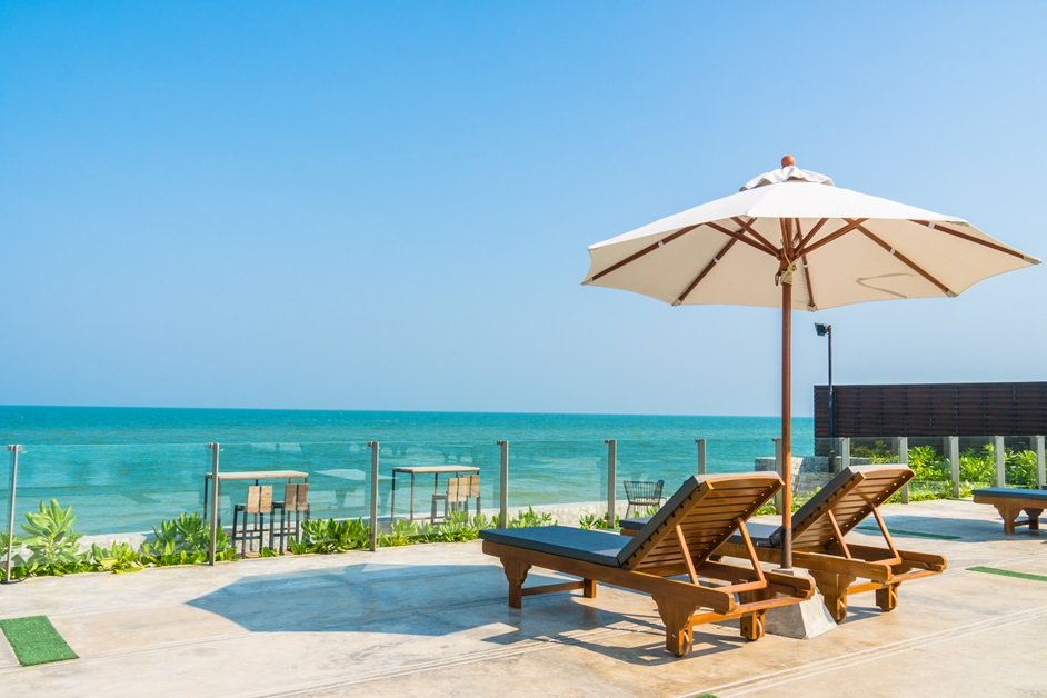 Beachfront Location