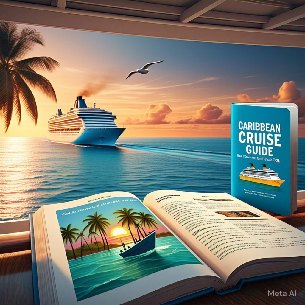 "Cruise ship docked in St. Thomas harbor" "Snorkeling at Grand Cayman’s Stingray City" "Colorful buildings in Willemstad, Curacao"