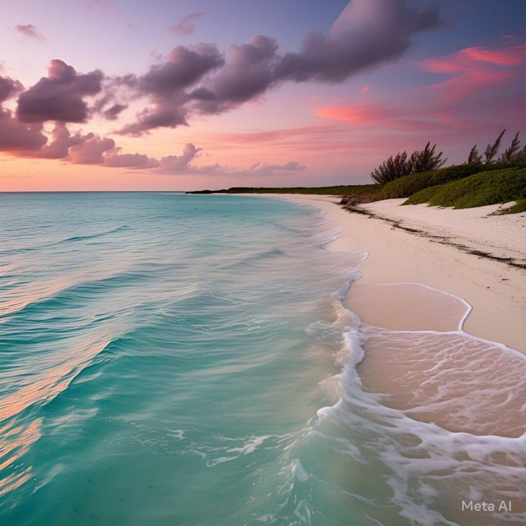 "Snorkeling in crystal clear waters Eleuthera Bahamas"